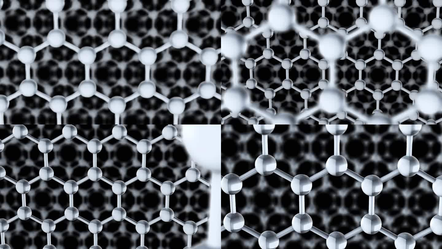 六边形网格碳结构