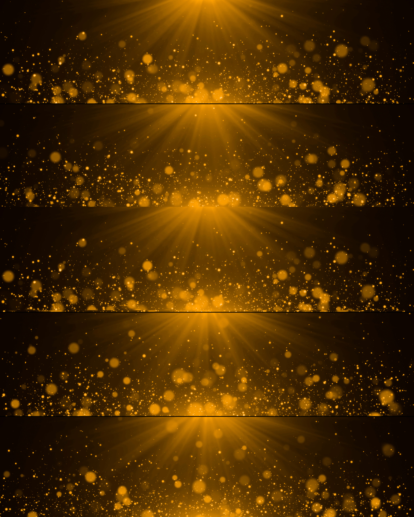金色粒子光斑背景循环8k