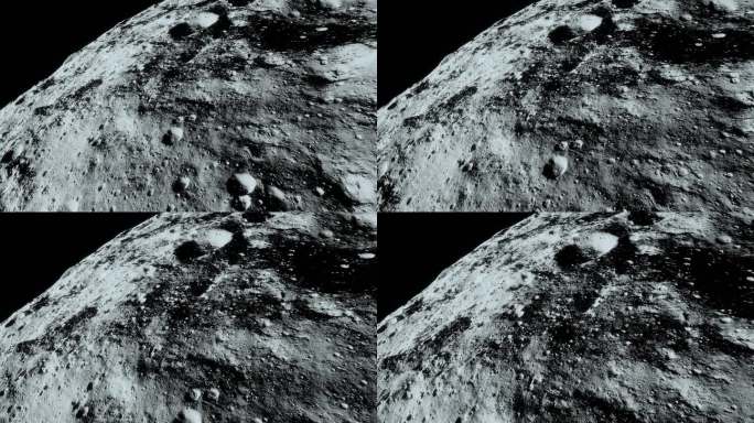 神秘外星球地面表面地质地形地貌视频素材