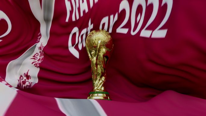 2022卡塔尔世界杯大力神杯高清球迷