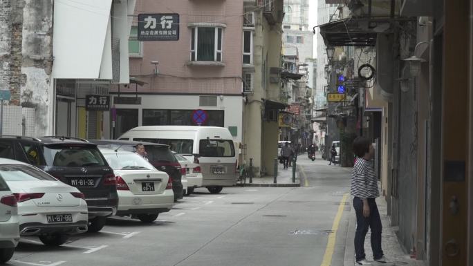 澳门街道街景素材