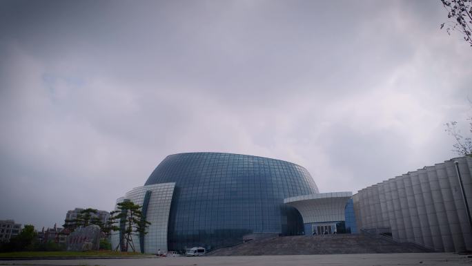 鹤壁 艺术中心 鹤壁地标建筑 旋转小球