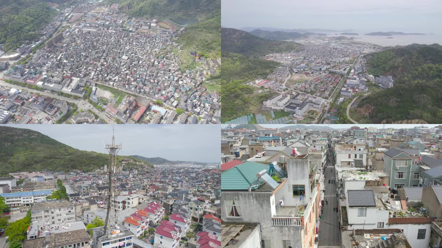 宁波象山航拍·爵溪老街全景