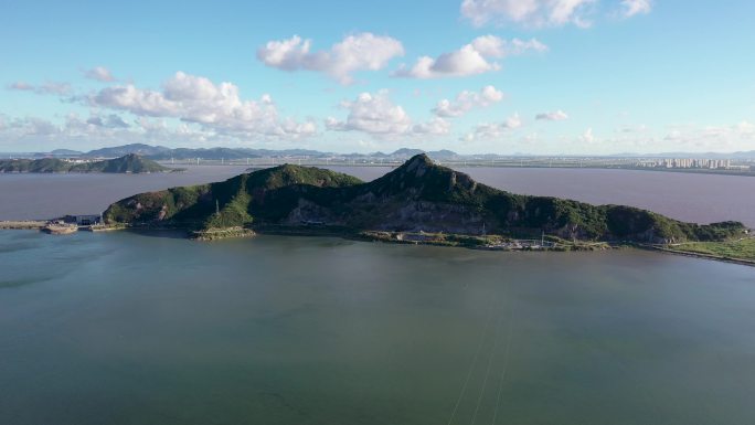 台州黄礁岛航拍素材