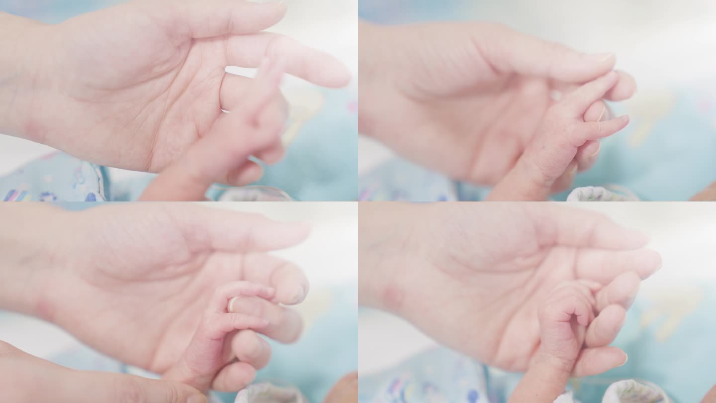 新生婴儿的手