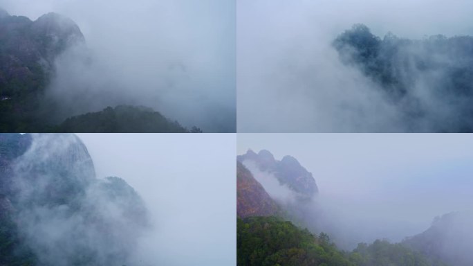 高山云雾雾气