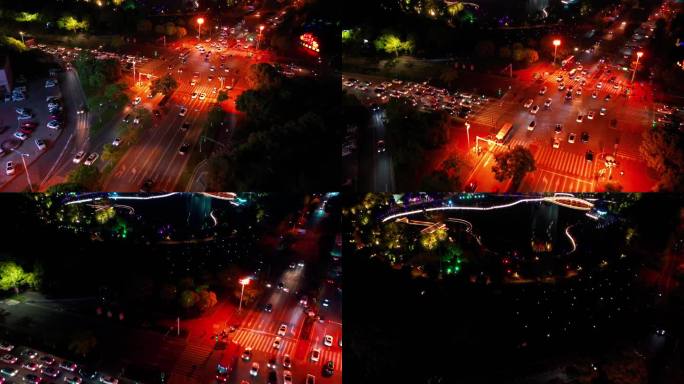 台州市民广场夜景