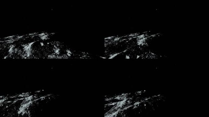 神秘星球表面地形地质地貌天体视频素材