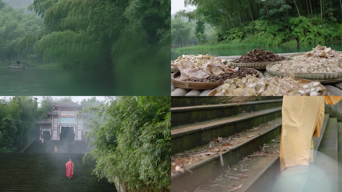 4K长宁竹海龙呤寺