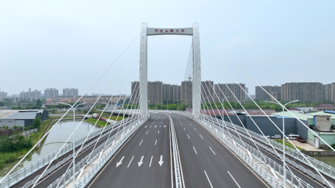【4K60帧】上海祁连山路大桥航拍