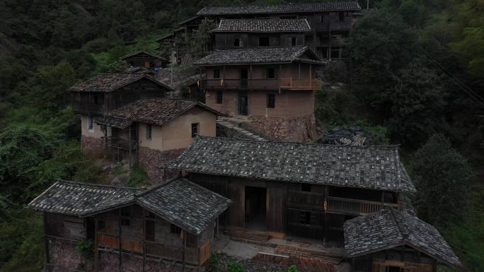 航拍 山水 风景 素材 景区