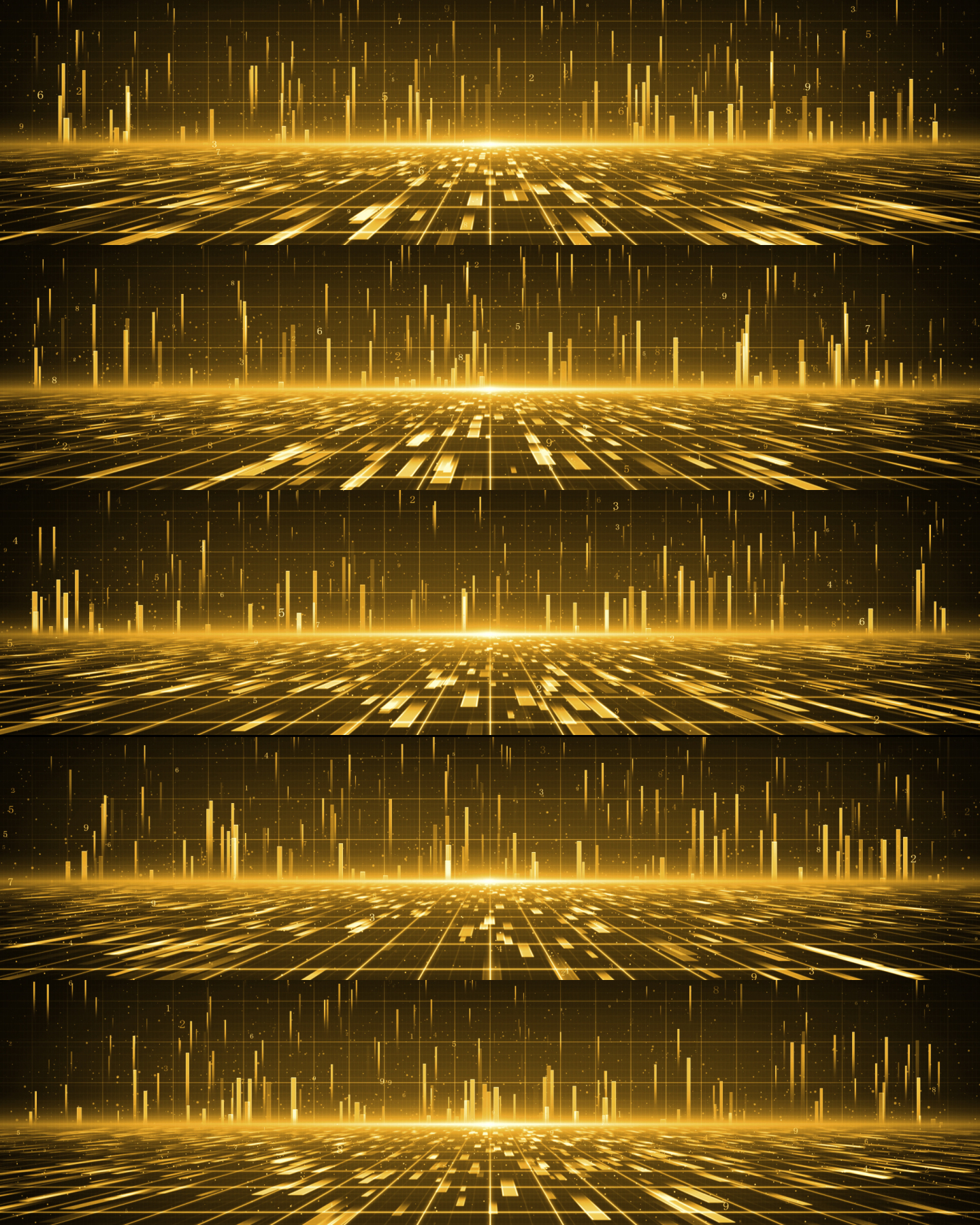 金色粒子线条背景8k