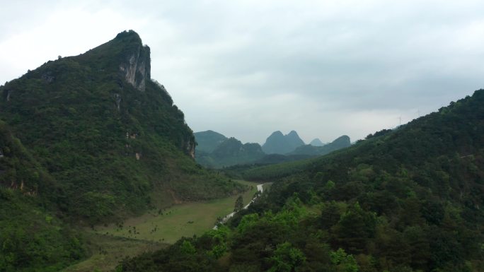 4K广西南宁大明山景区