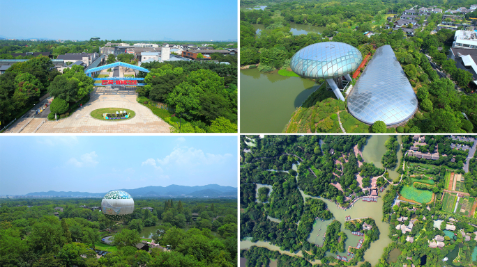 杭州西溪湿地航拍