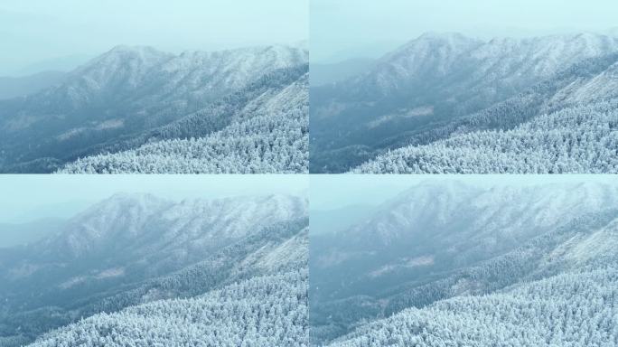 南岳衡山雪景