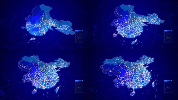 中国地图十五五铁路规划蓝20221119