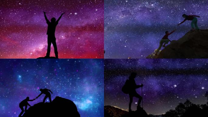 夜空中最亮的星配乐视频
