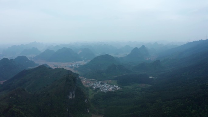 4K广西南宁大明山景区