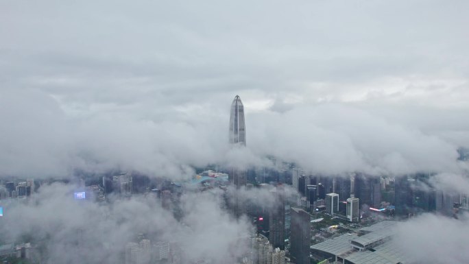 深圳 市区 云海