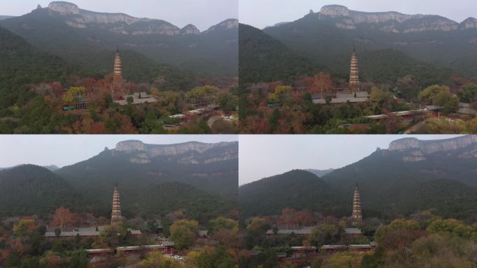 环绕拍摄济南灵岩寺