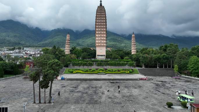 大理古城 崇圣寺三塔 苍山洱海