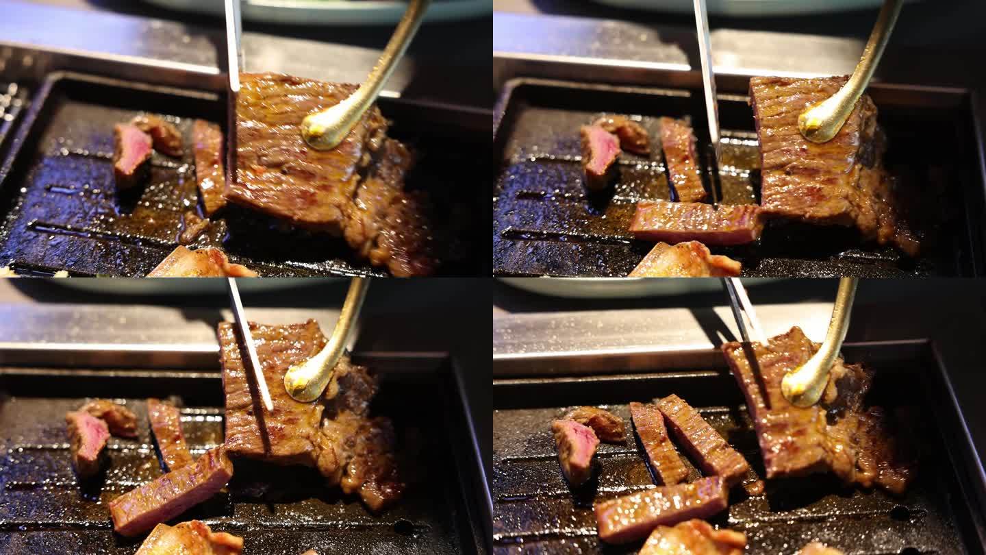 韩式烧烤   大排档  烤肉展示