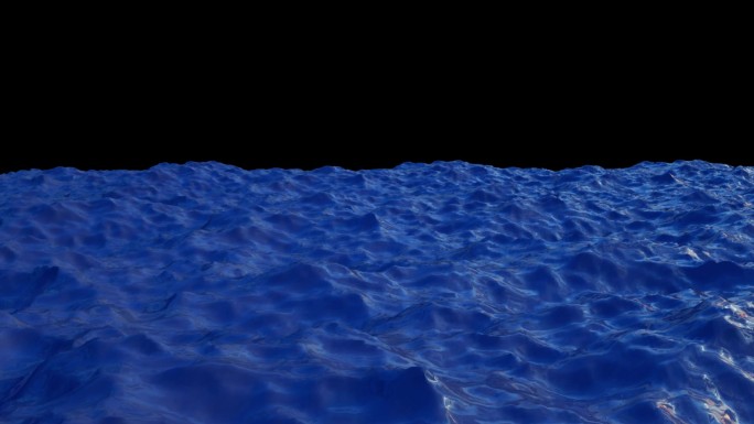 海 带透明大海 带通道 海面 海平面