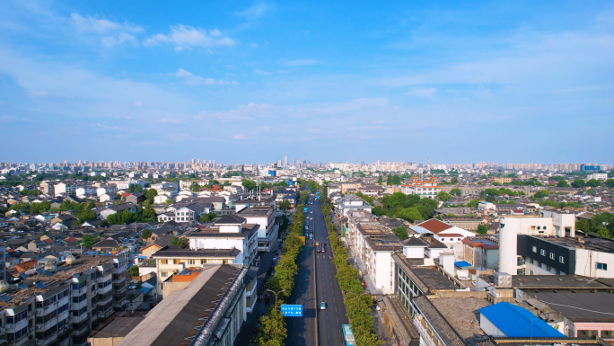 扬州城市全景