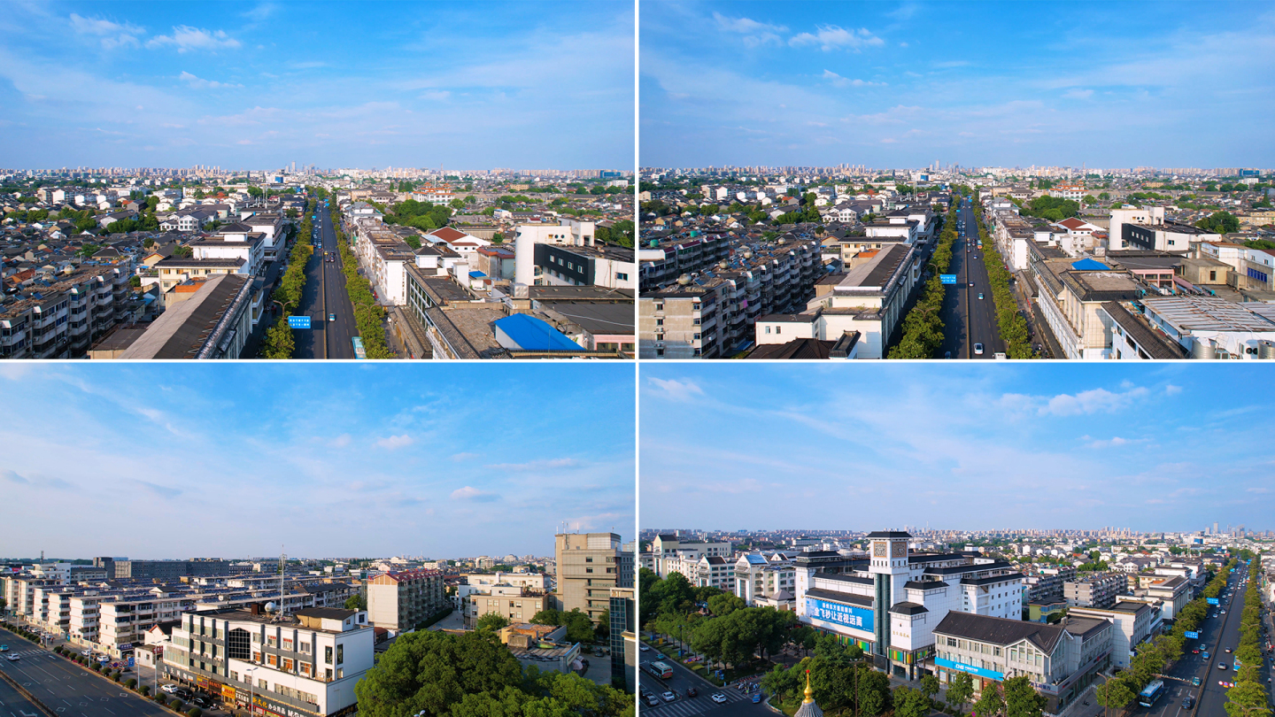 扬州城市全景