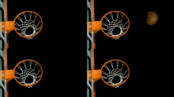 篮球错过了比赛篮筐投篮视角创意