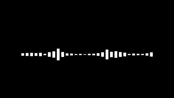 音频波形来自。声谱，数字取证。抽象音乐波动。未来声波可视化。合成音乐技术示例。调整打印。频率失真。4