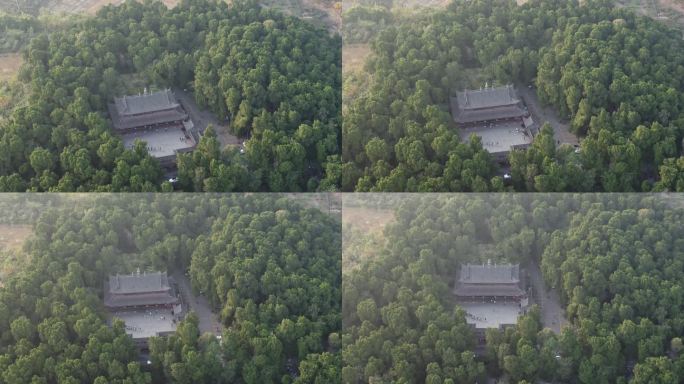 四川省成都市龙泉驿区石经寺航拍