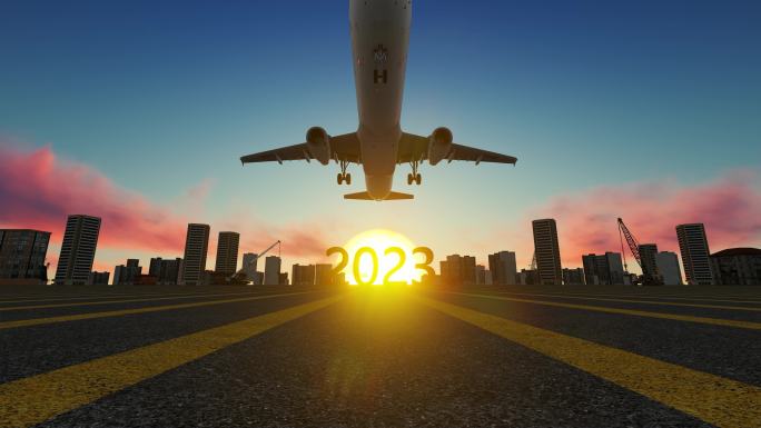 4K飞机起飞2023