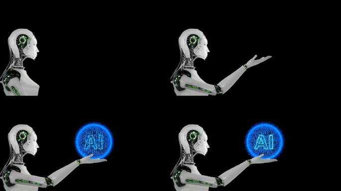 AI机器人动画