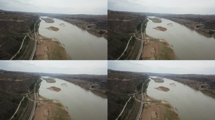 中国陕西省：黄河流域