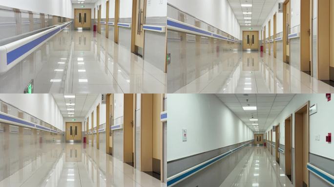 无人的医院走廊 新建的医院走廊