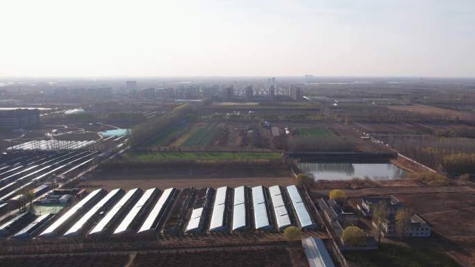 航拍北京采育经济开发区
