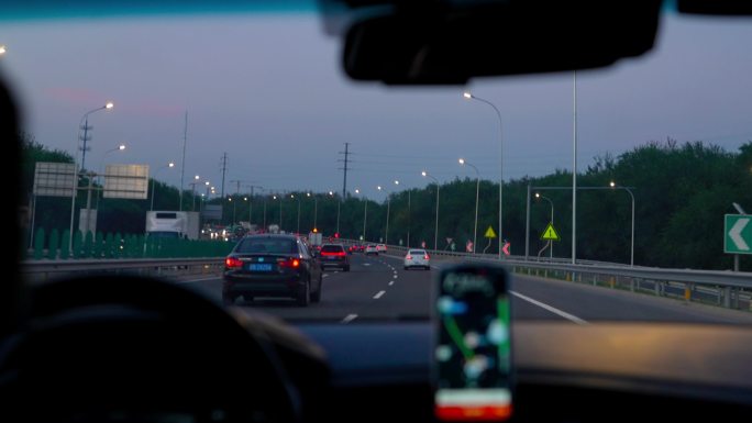 夜间开车 城市驾驶 打车 网约车