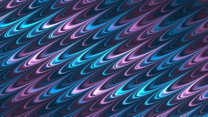 抽象数字波浪色双色调背景。3D插图和渲染。元宇宙技术、数字艺术、插图设计和光谱色彩科学的概念。