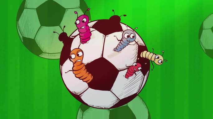 足球与蛀虫