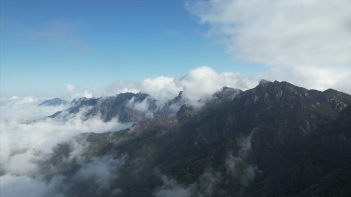 池州九华山云海