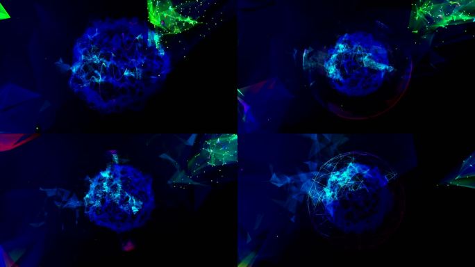 能量或等离子球科技背景动感背景抽象酒吧劲