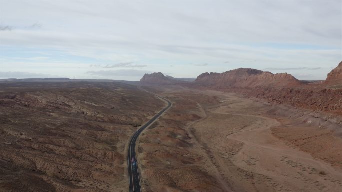 亚利桑那州北部：偏远的高速公路