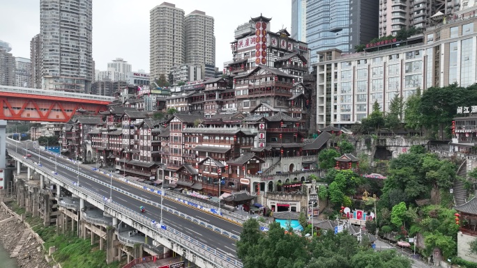 静默下的重庆空城洪崖洞