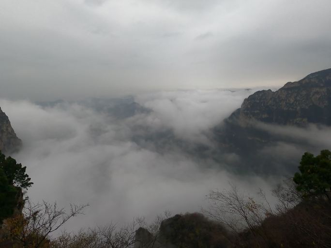 云台山观景平台云海延时1