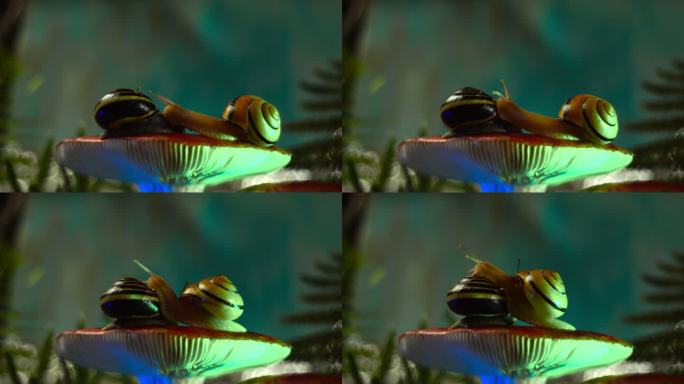 蜗牛爱的视频微距摄影