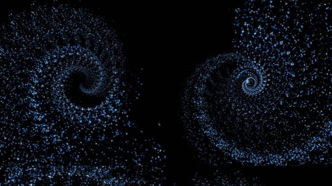 抽象螺旋粒子变幻艺术视觉创意背景10