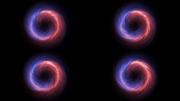 黑洞吞噬粒子漩涡能量吸收