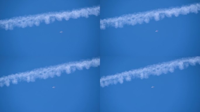 空中飞过的飞机