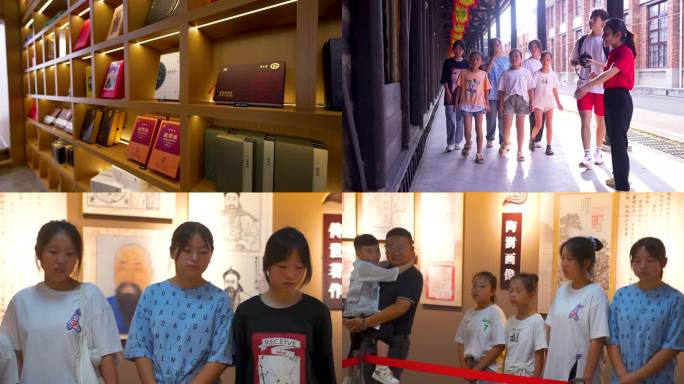 学生参观黑茶博物馆